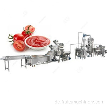 Automatische Tomatensauce -Produktionslinie